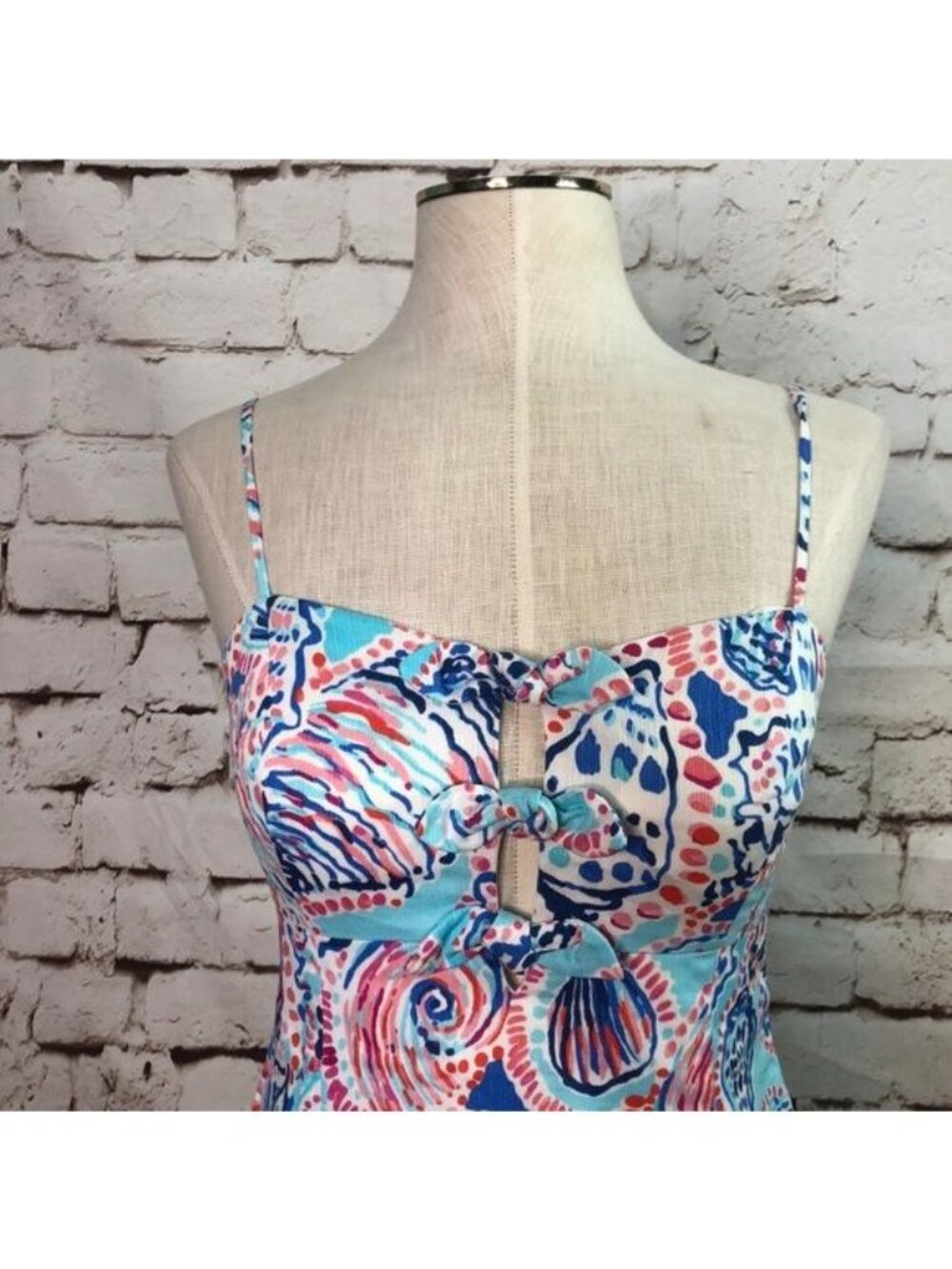 Lilly Pulitzer Shell Me About It Petra Sundress Mini Dress Women's Size XS - Picture 8 of 15